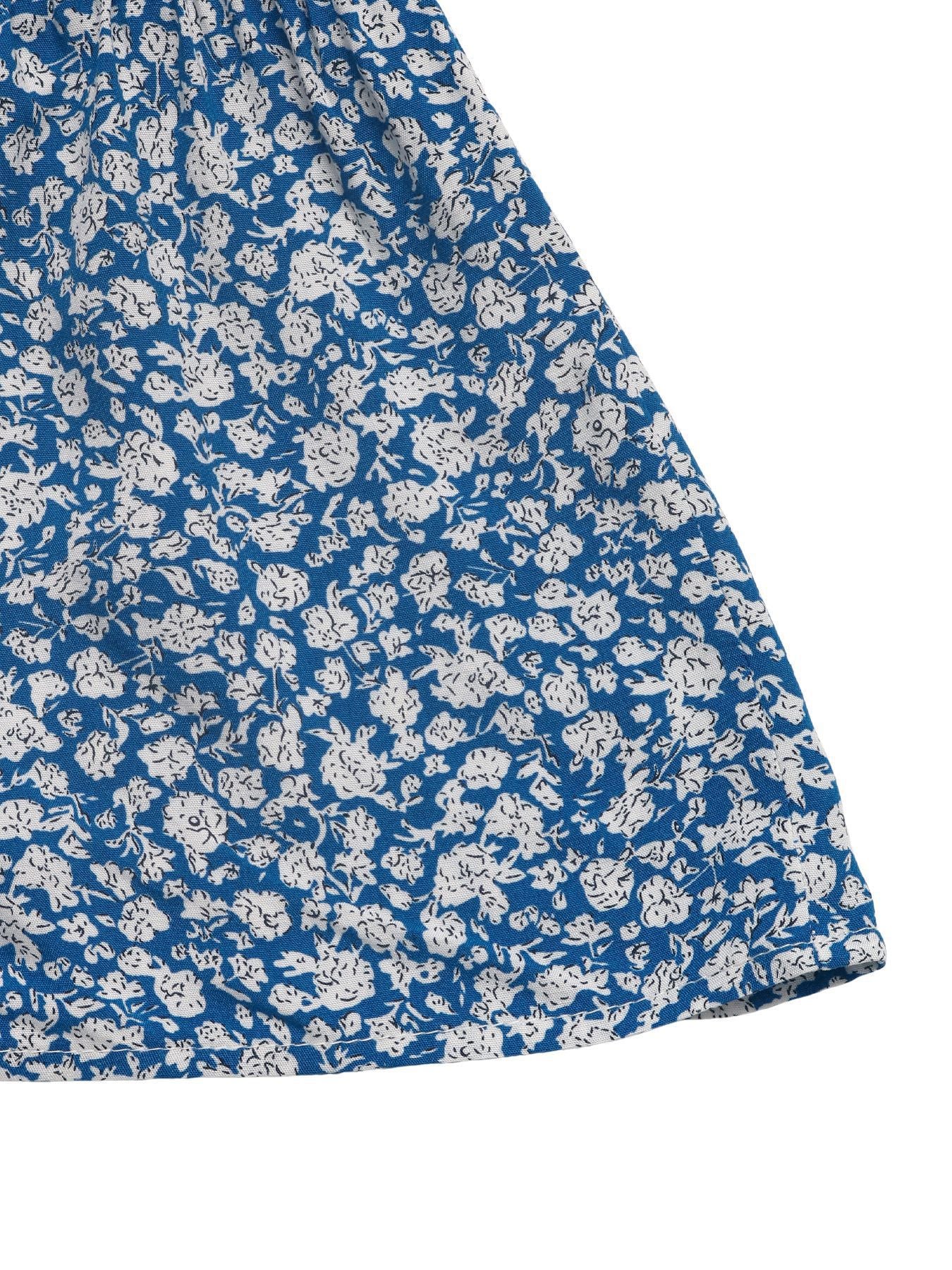 Summer Ethnic Floral Skirt Tassel Lace Printing Short Skirt for Women