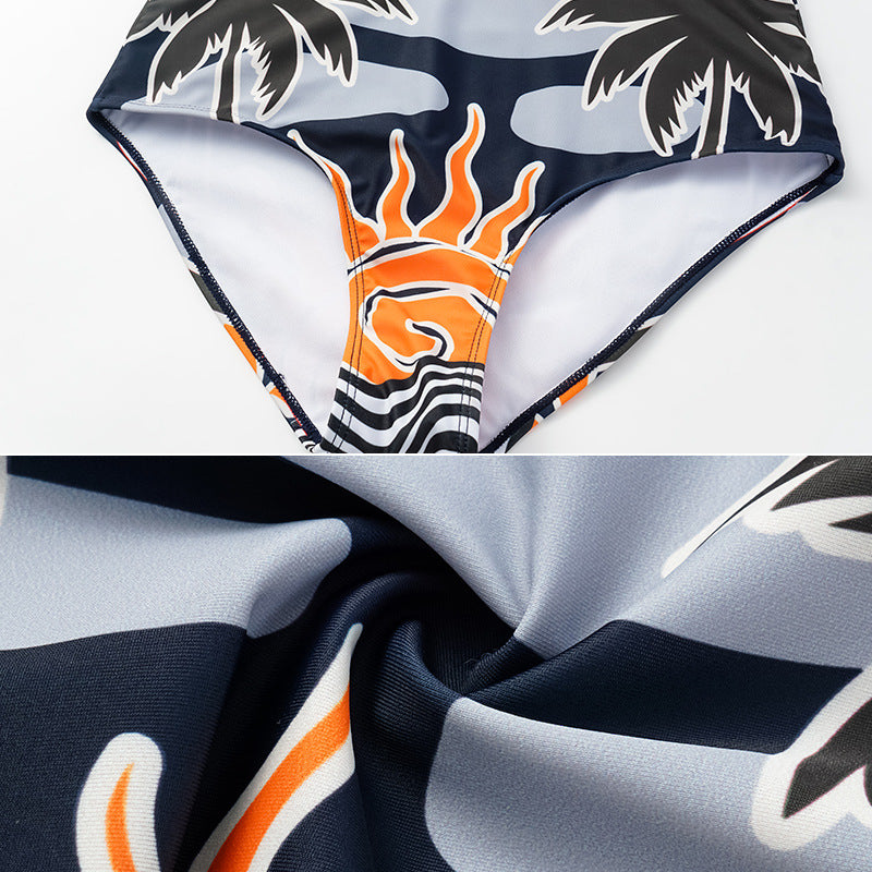 Halter Cut out Backless Sexy Swimsuit Women