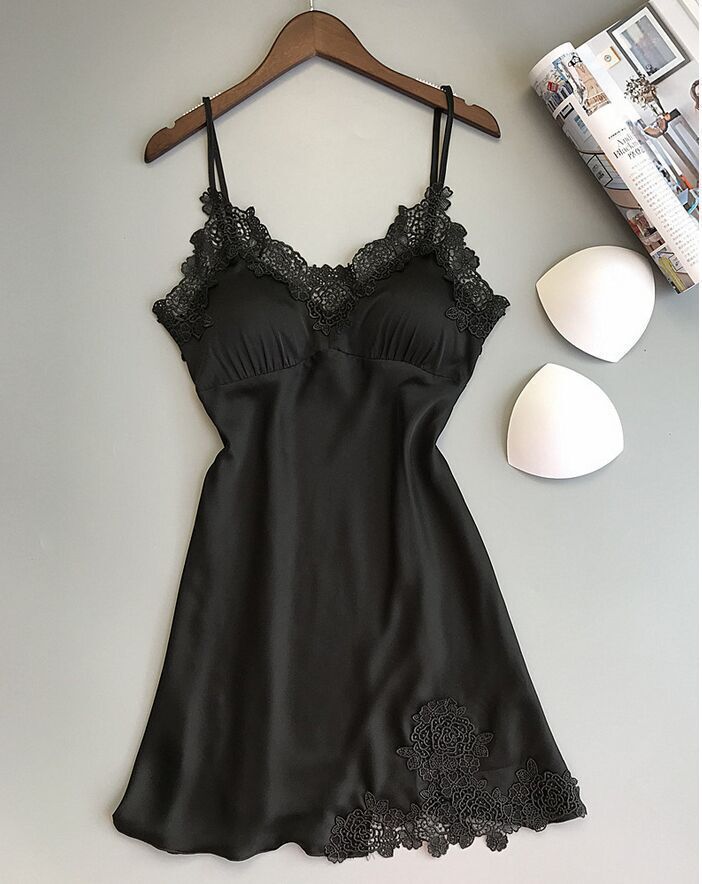 Women Sexy Sling Home Nightdress