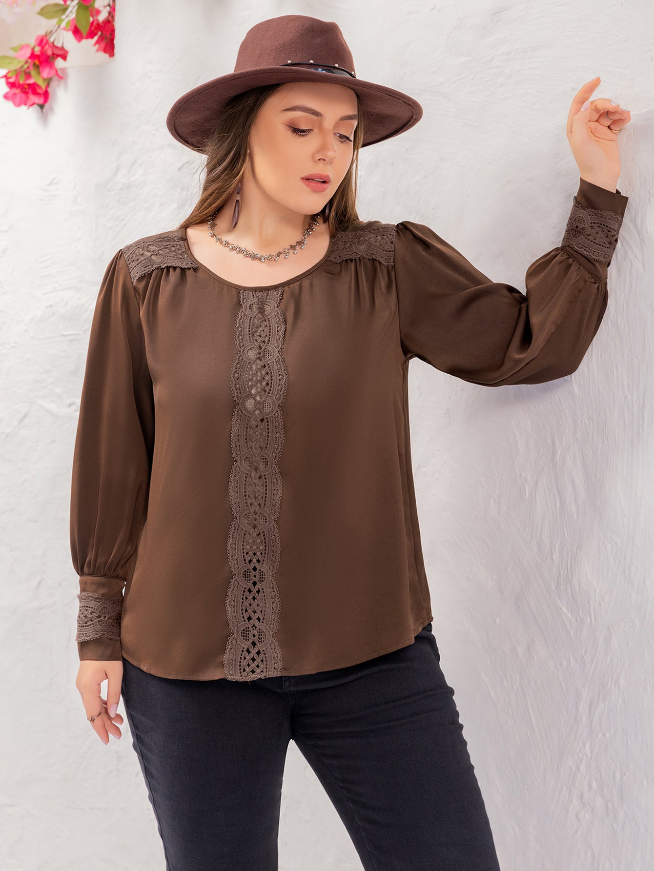 Plus Size Women Clothing Autumn Winter Four Seasons Wearable Shirt Top