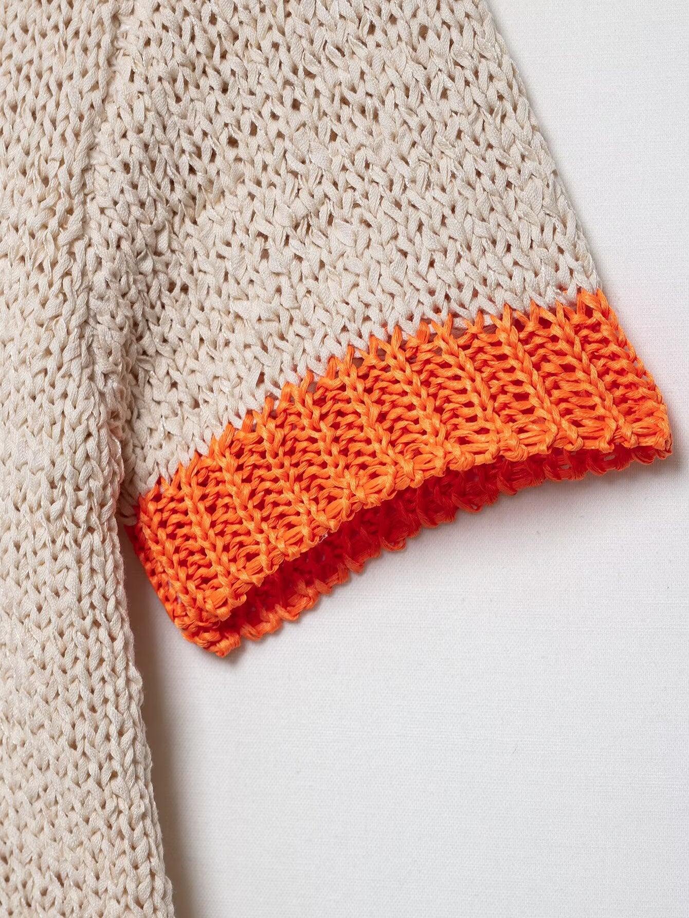 Spring Women Clothing Stylish Simple Short-Sleeved Knitted Top