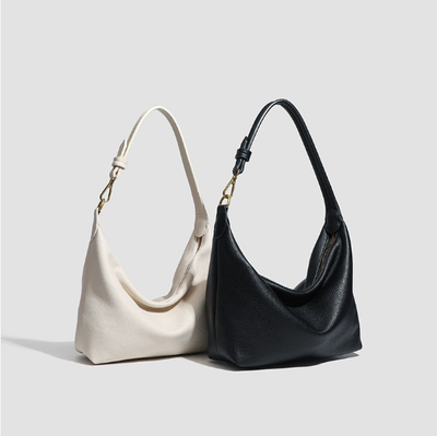 Tote Bag Simple Office Large Capacity Shoulder Bag Casual All Match Bucket Portable Underarm
