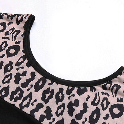 Early Autumn Middle East Women Street Pullover round Neck Patchwork Sweater Women