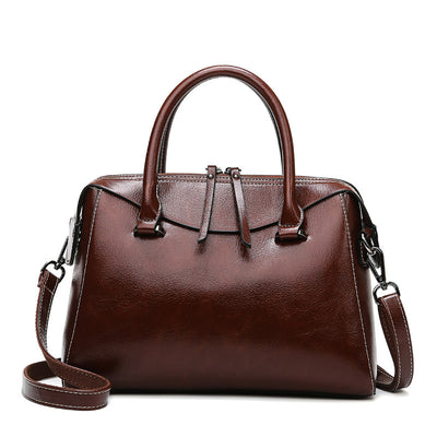 Handbags Women Texture Soft Leather Women Bag Trendy Large Capacity Bag Shoulder Messenger Bag