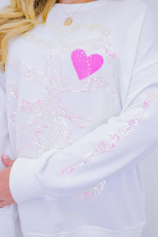 Autumn Winter Women Clothing Halloween Skull Sequined Top Long Sleeve Pullover Hoodie Women