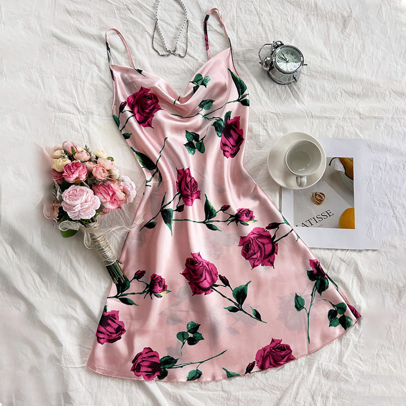 Roses on a pink background