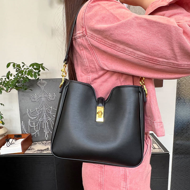 Shoulder Bag Women Bag Simple Office Underarm Bag Large Capacity High Sense Crossbody Bag - GLAMWEARS