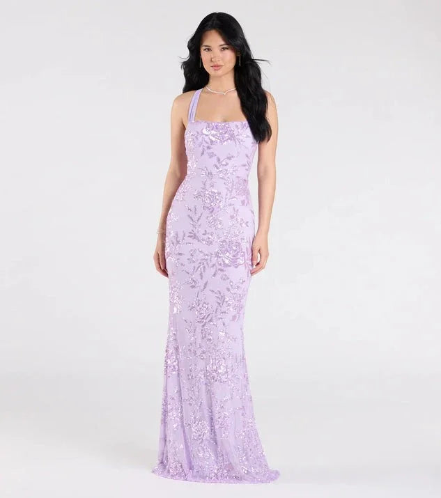 Women Dress Spring Summer Sexy Strap Backless High Slit Socialite Dress - GLAMWEARS