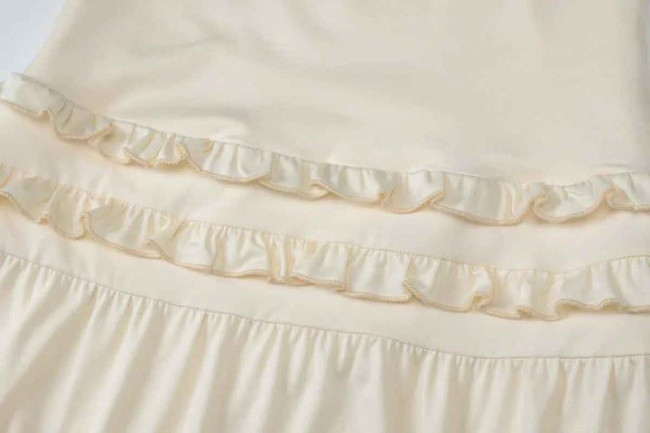 Women Clothing Summer Sexy Backless Halter Pleated Dress Women