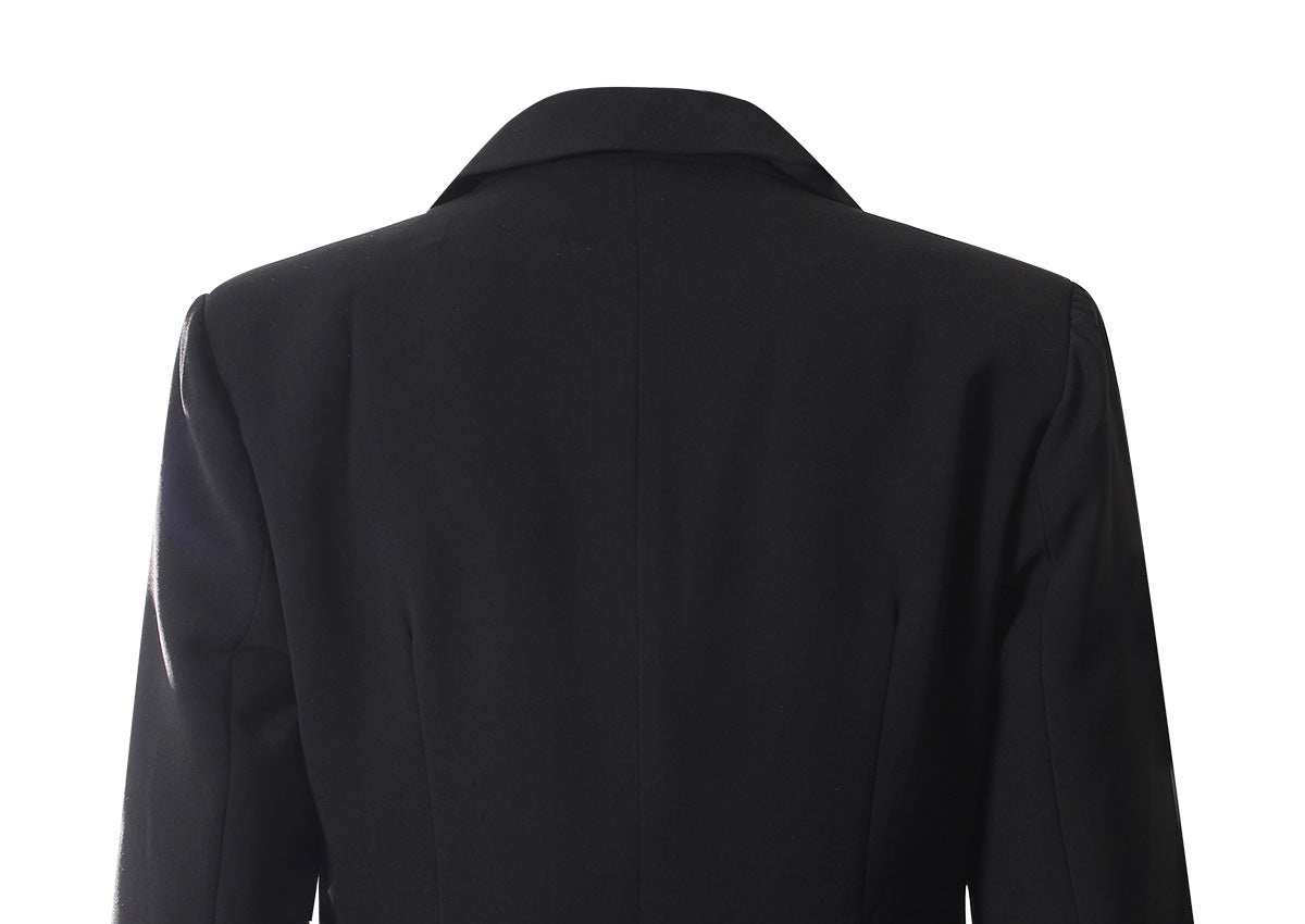 Special Interest Design High Grade European Crystal Rhinestone Beaded Adult Women Loose Blazer