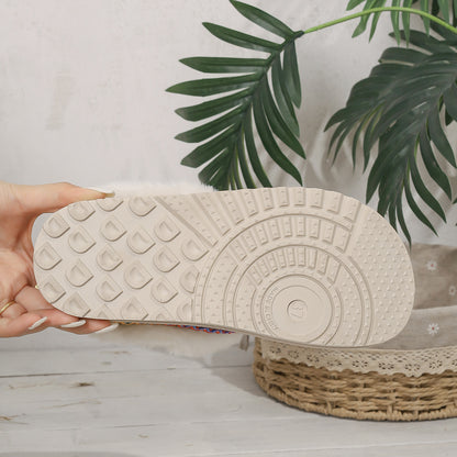 Winter Knitted Belt Wool Mouth Short Snow Boots Women Thick Bottom Thickened Fleece lined Platform Slip on Cotton Shoes