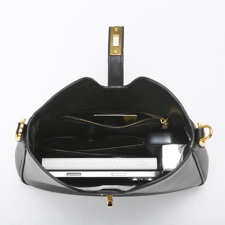 Shoulder Bag Women Bag Simple Office Underarm Bag Large Capacity High Sense Crossbody Bag - GLAMWEARS