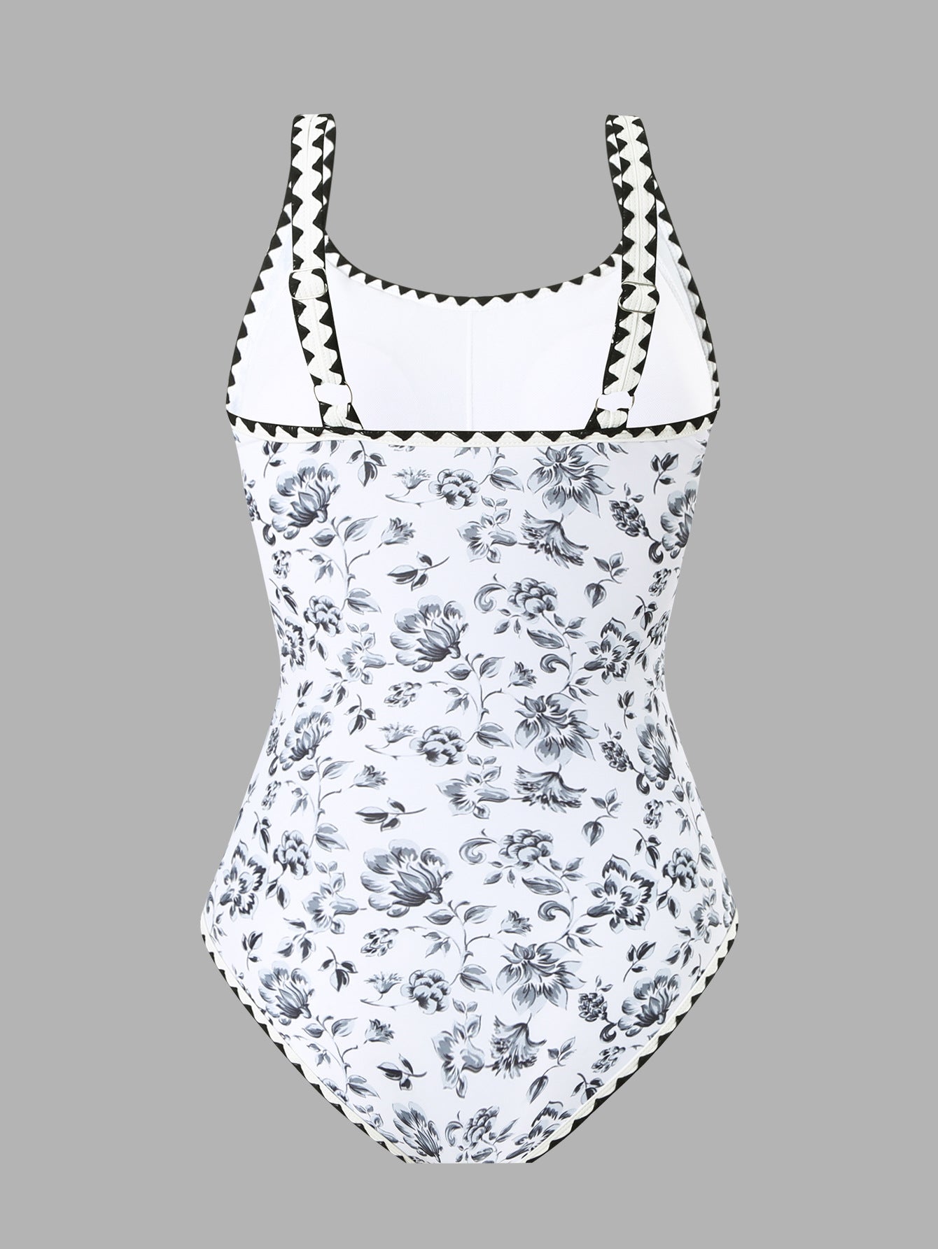 One Piece Printed Bikini Swimsuit Women Beach Vacation Swimsuit