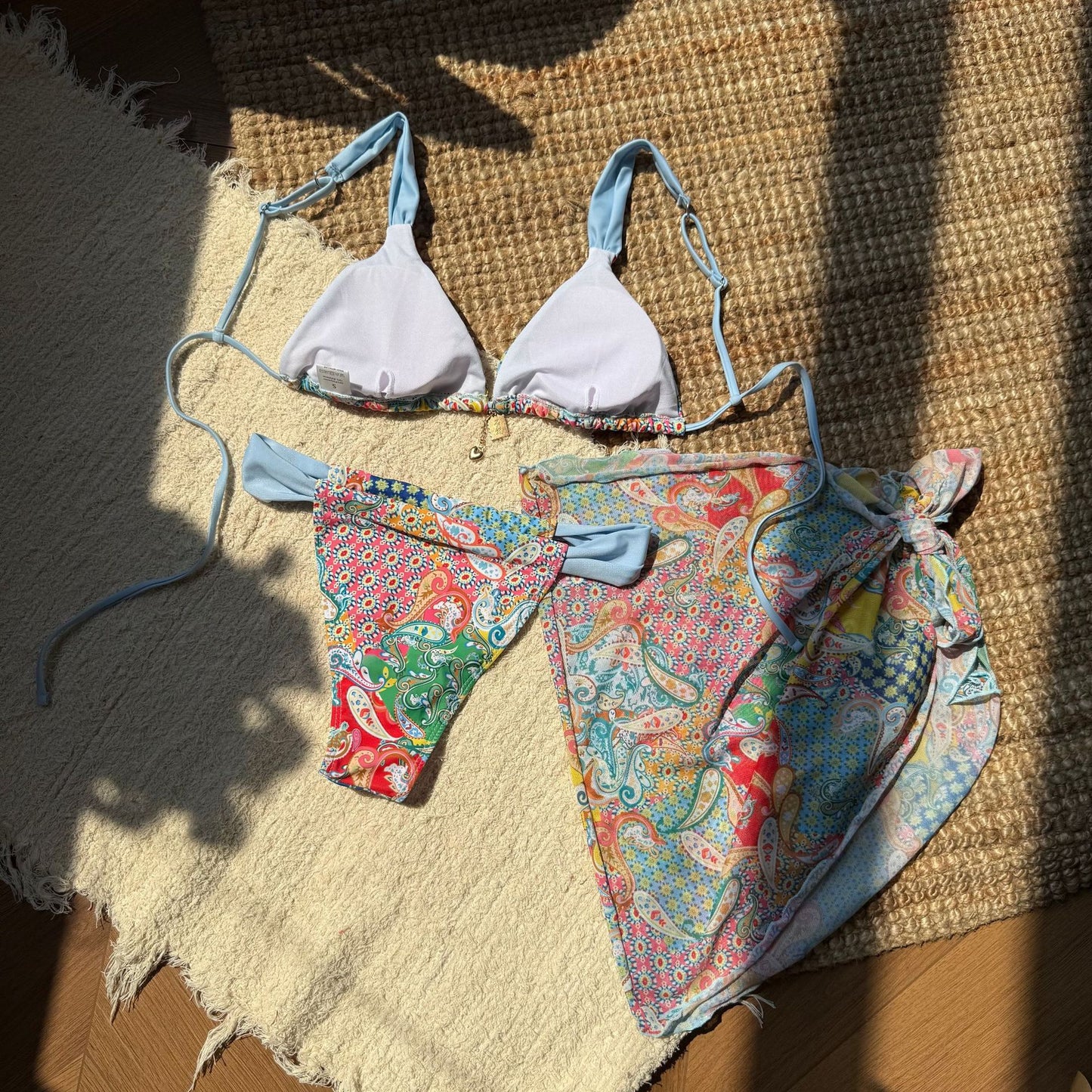 Sexy Swimsuit Women Three Piece Sets Bikini Swimsuit Outfit