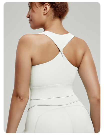 Yoga Clothes plus Size Underwear Breast Holding Pilates Fitness Workout Top Big Chest Small Sports Vest Women