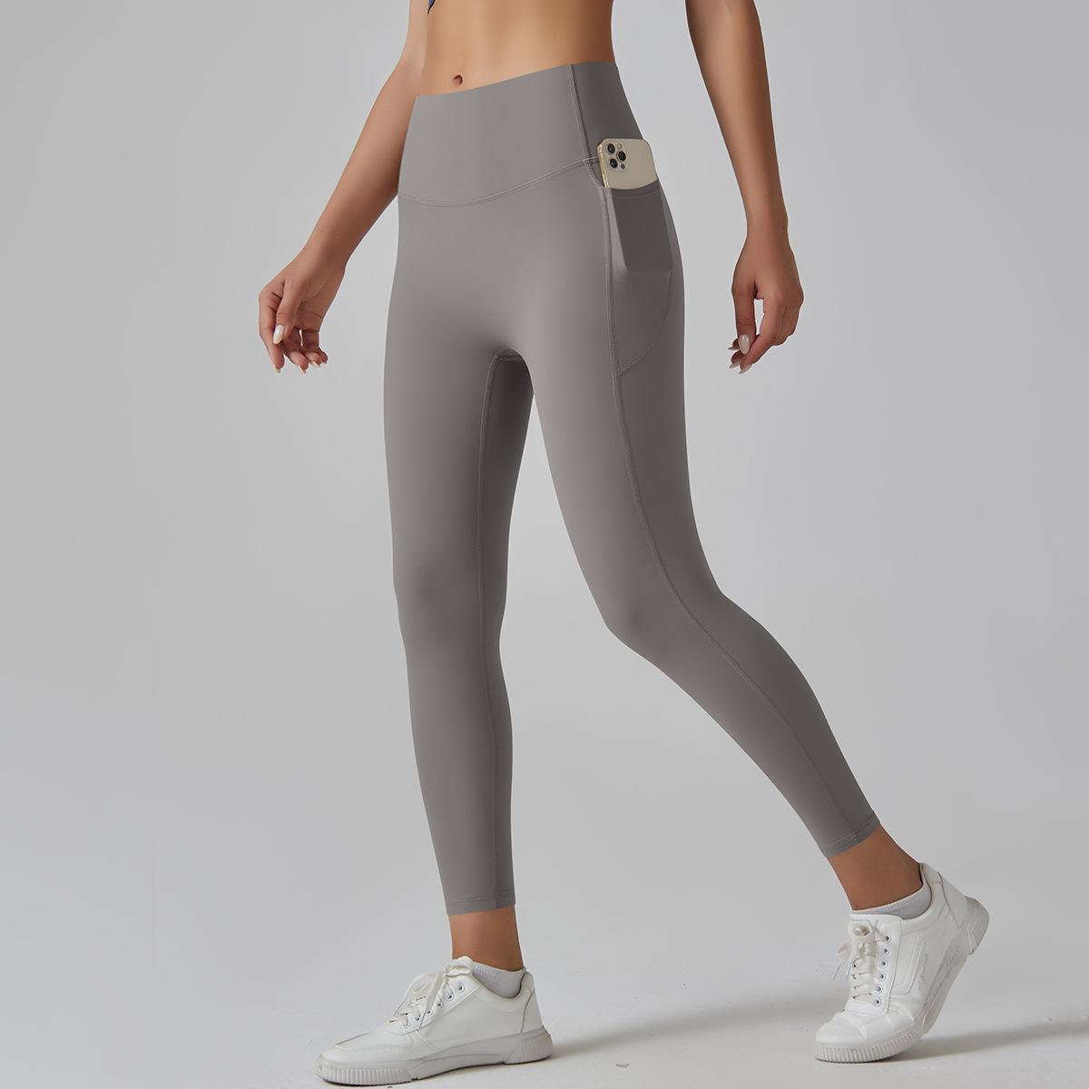 Pocket Abdominal Pants-Sea Moon Rock