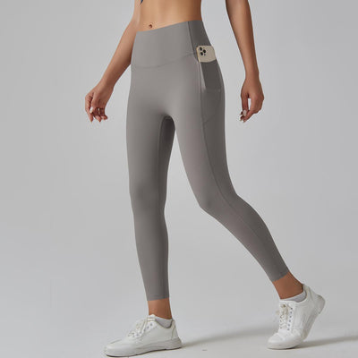 Pocket Abdominal Pants-Sea Moon Rock