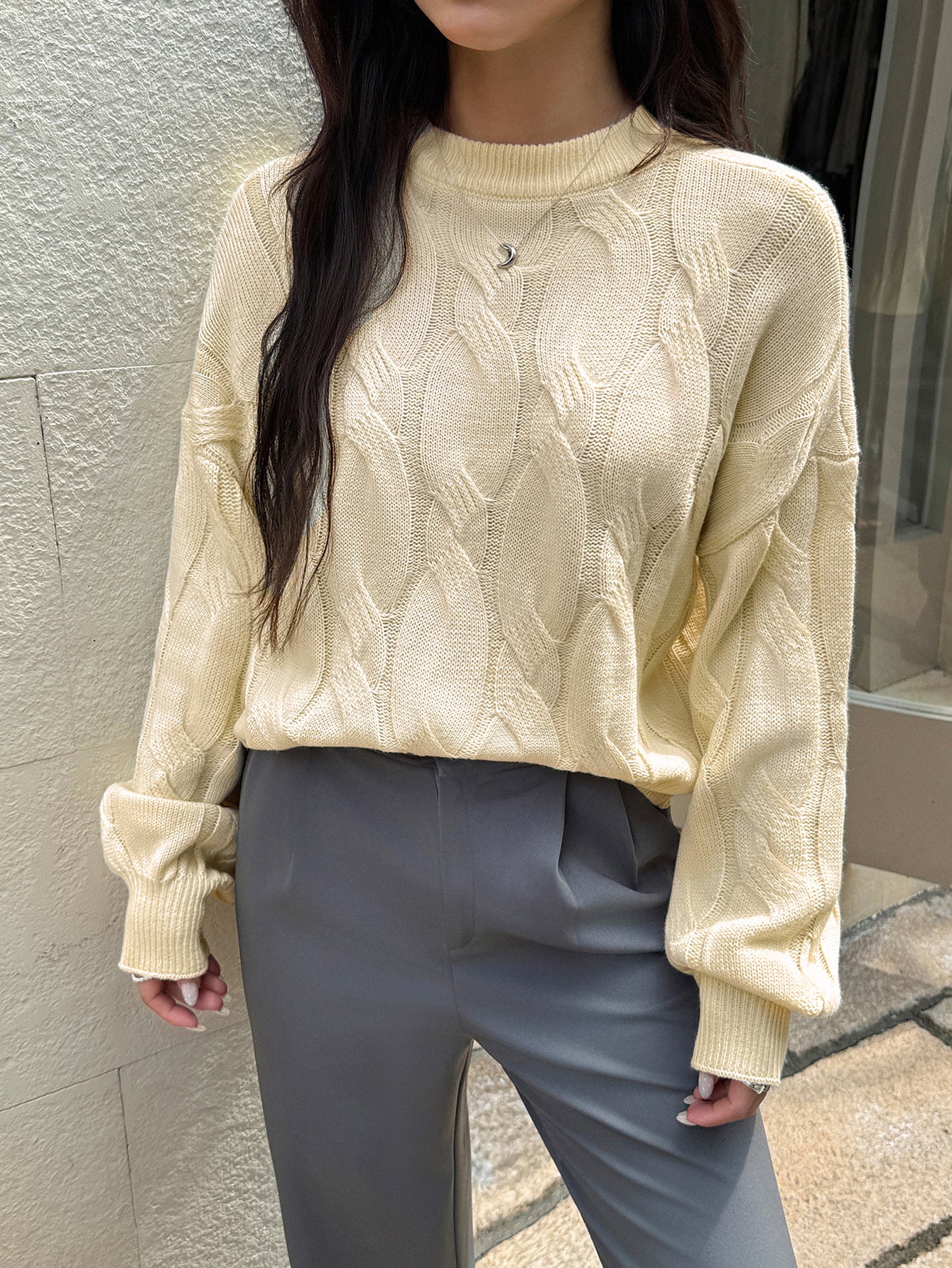 Casual Simple Long Sleeve Bottoming Shirt Sweaters Women Clothing Autumn Winter