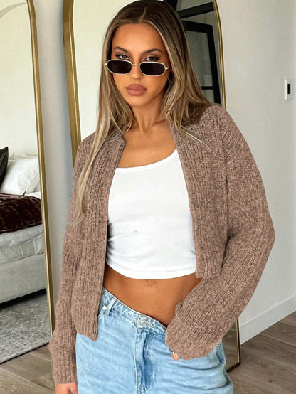 Casual Minimalist Long Sleeve Inner Wear Sweater Woolen Women Clothing Autumn Winter