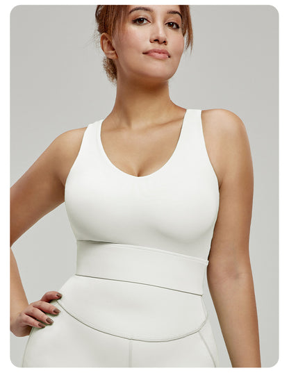 Yoga Clothes plus Size Underwear Breast Holding Pilates Fitness Workout Top Big Chest Small Sports Vest Women