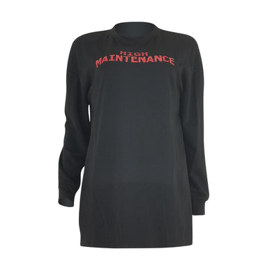 Women Clothing Casual Long Sleeve Printed T shirt Women Clothing