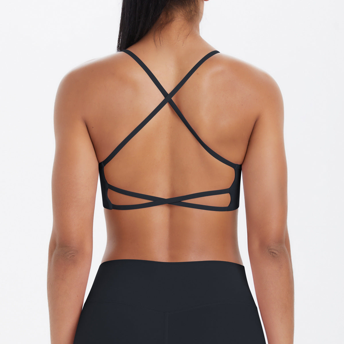 Underwear Push up Cross Sexy Beauty Back Strap Yoga Bra Running Workout Vest Sports