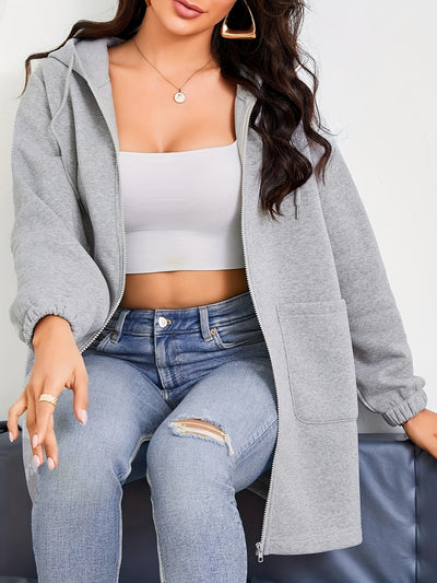 Sweater Outdoor Autumn Winter Casual Loose Long Sleeve Sweatershirt Half Zipper Ladies