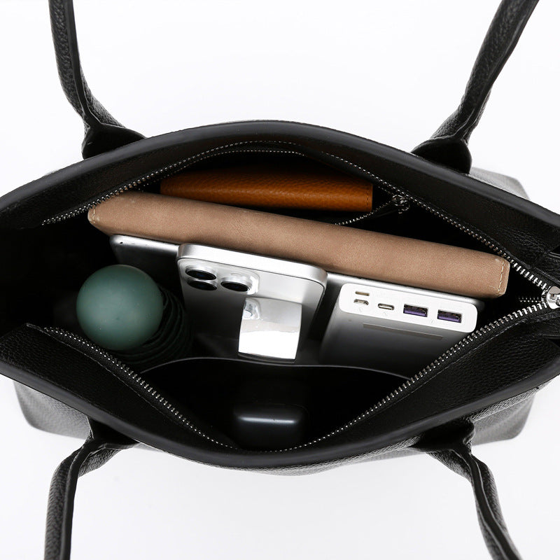 Shoulder Bag Simple Large Capacity Women's Bag High Sense Work Office Bag All-Match Underarm Bag Women - GLAMWEARS