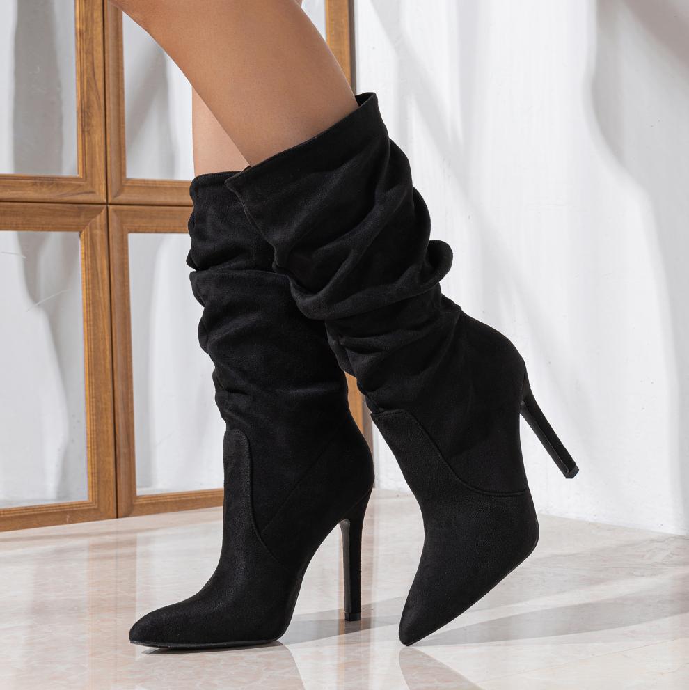 Stiletto All Match Outdoor Comfortable plus Size Women Boots