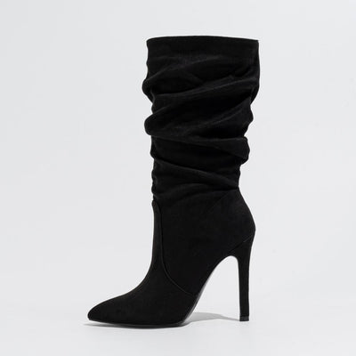 Stiletto All Match Outdoor Comfortable plus Size Women Boots