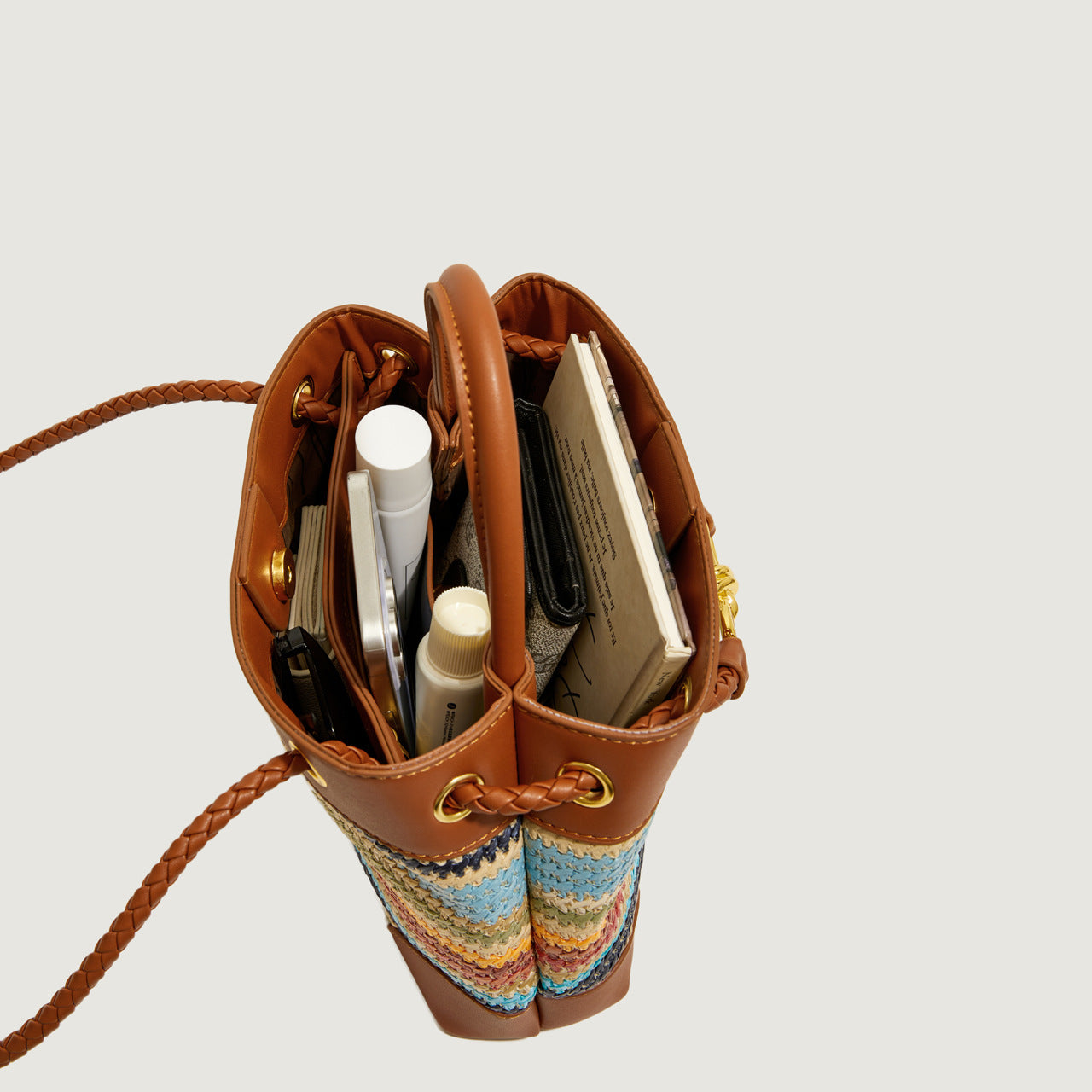 Messenger Bag Korean Niche Straw Woven Bag for Women Summer All Matching Beach Handbag