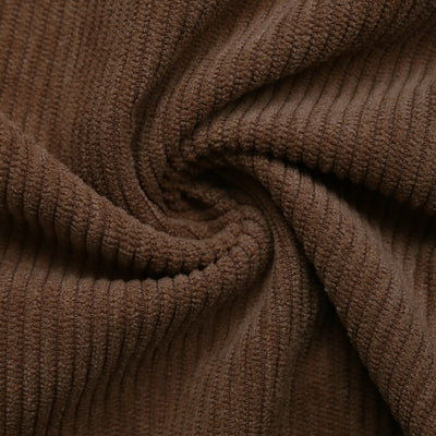 Retro Corduroy Skirt Autumn Winter Elegant Office Split Skirt Women
