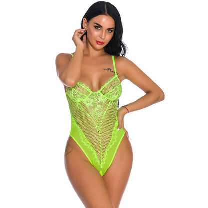 Women Lingerie Lace Bottoming Jumpsuit