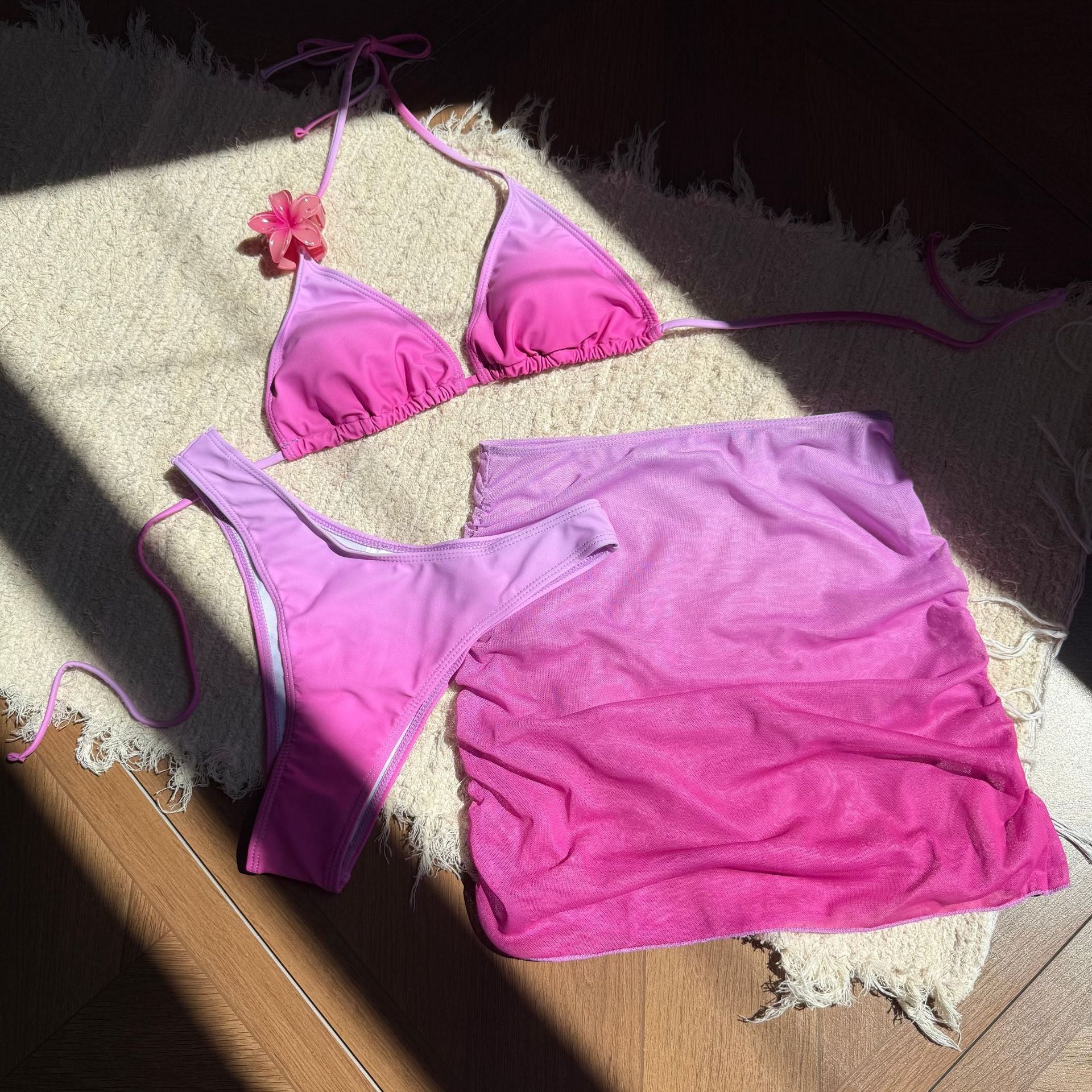 Pink Three-Piece Set