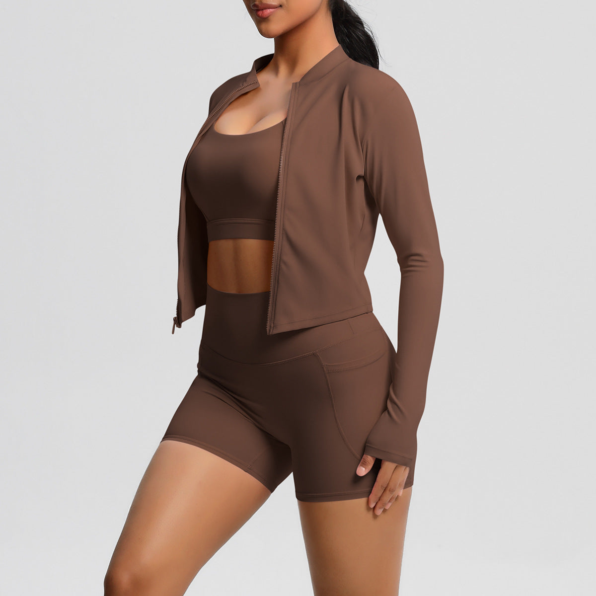 Chestnut7109 7110 Three-Piece Set-Chestnut