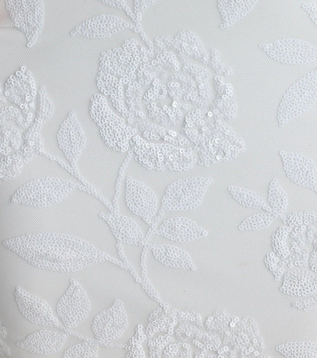 Slim Fit Slimming Embroidered Sequ Dress Slip Dress Women