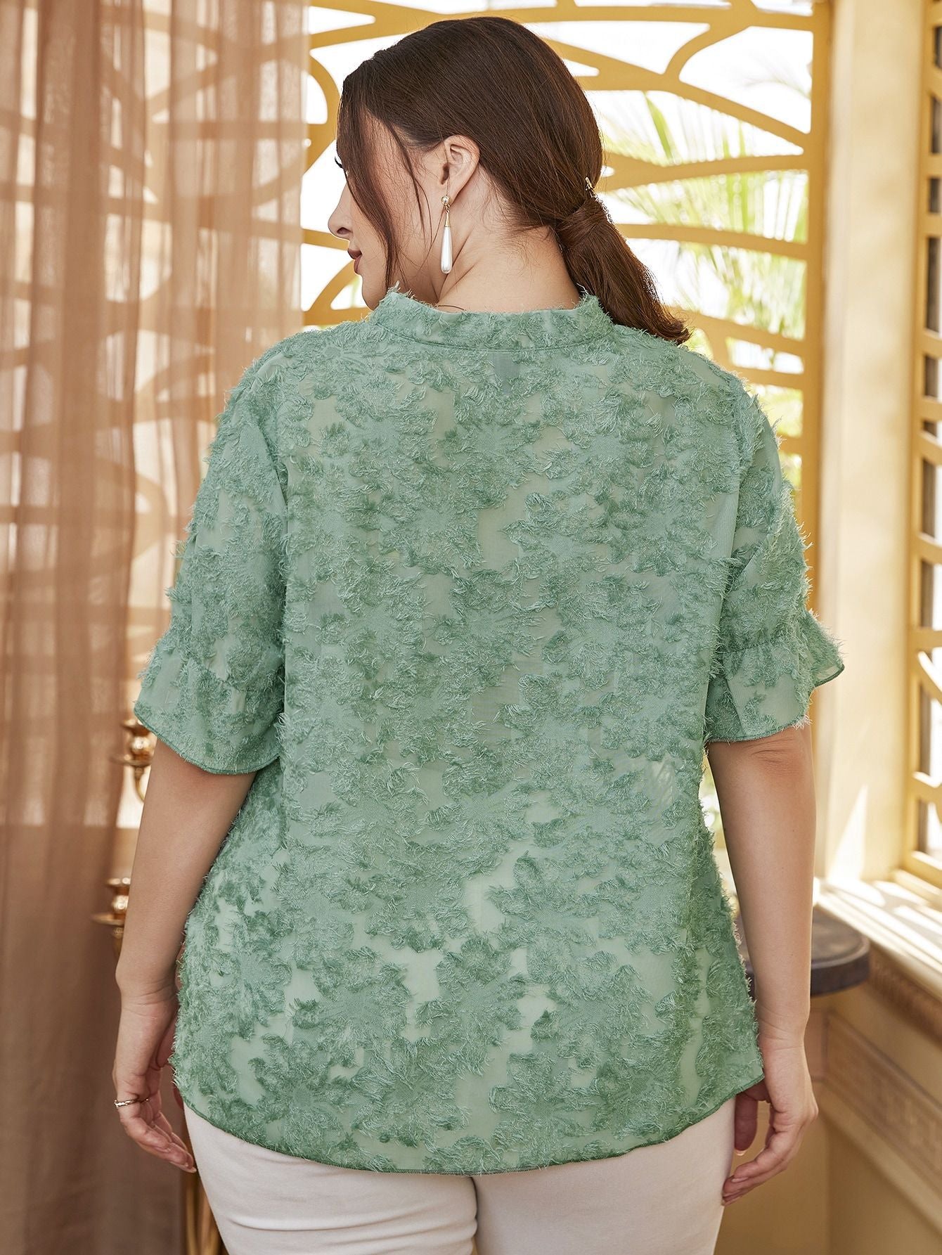 Plus Size Women Clothing Top Middle East Women Clothes Top Bottoming Shirt
