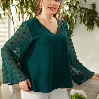 Plus Size Women Top Women Clothes Top Bottoming Shirt
