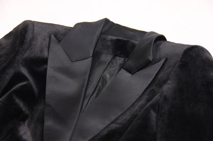 Spring Autumn Velvet Women Ostrich Feather Jacket Blazer