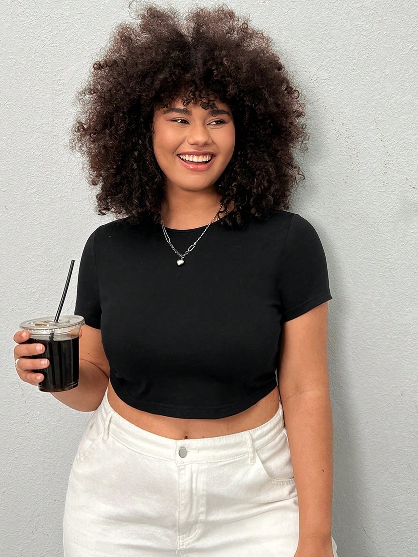 Plus Size Women Clothes Slim Fit Sexy T shirt Spring Summer Backless Solid Color Top