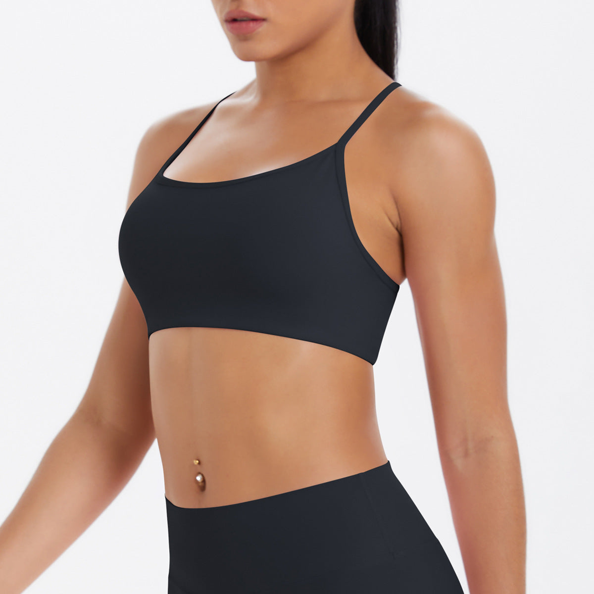 Underwear Push up Cross Sexy Beauty Back Strap Yoga Bra Running Workout Vest Sports