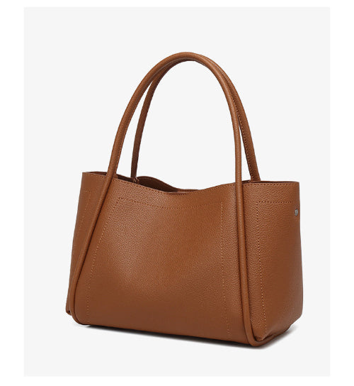 Handbags Women Niche Soft Leather Vegetable Basket Bag Large Capacity High Grade Handbag