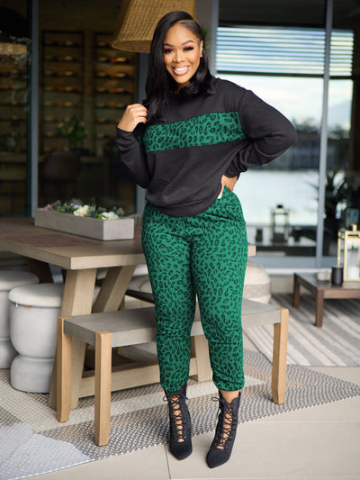 blackish green