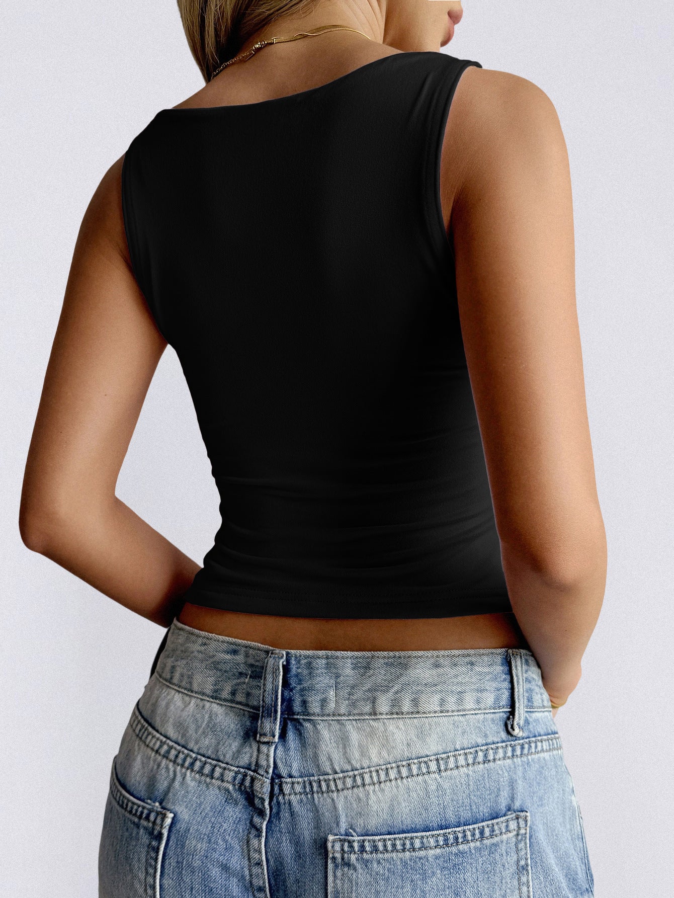 Sexy Solid Color Summer T shirt Vest Women Clothing Spring Summer