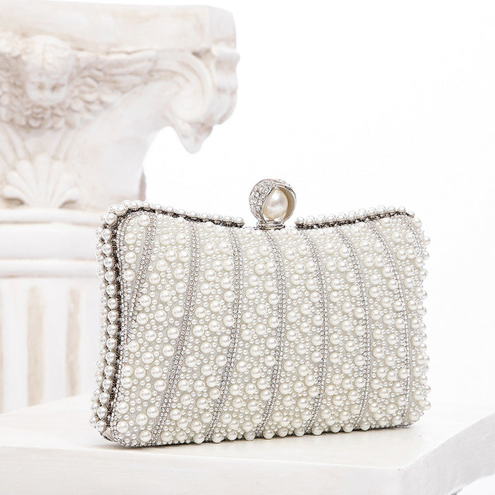 Pearl Tote Party All Match Evening Bag Chain Dinner Bag Cheongsam Clutch Women Bag - GLAMWEARS