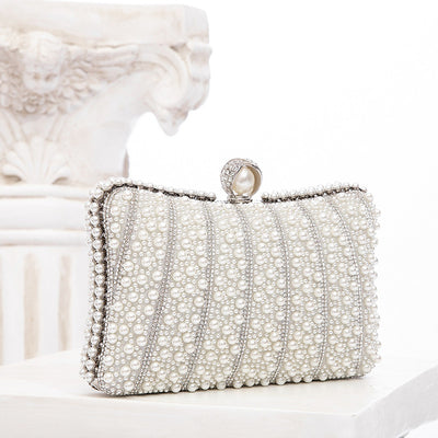 Pearl Tote Party All Match Evening Bag Chain Dinner Bag Cheongsam Clutch Women Bag