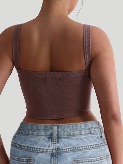 Yoga Clothes Sports Slim Fitting Small Sling Vest Women Clothing Spring Summer