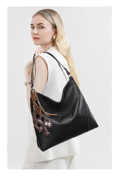 Tote Bag Women All Match Simple Casual Shoulder Bag Large Capacity Office High Sense Underarm Bag