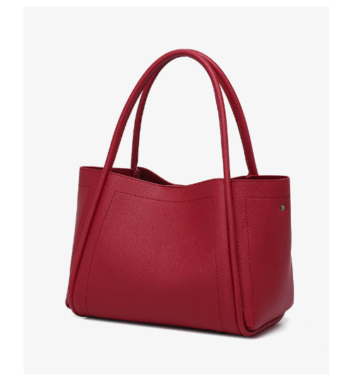 Handbags Women Niche Soft Leather Vegetable Basket Bag Large Capacity High Grade Handbag