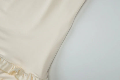 Women Clothing Summer Sexy Backless Halter Pleated Dress Women